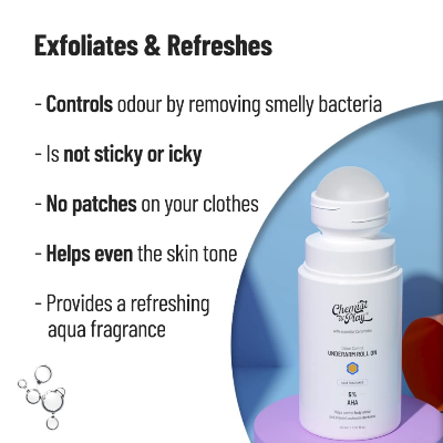 Picture of Chemist at Play Underarm Roll-On with 4% Lactic Acid & 1% Mandelic Acid - 40ml