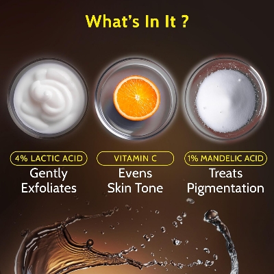 Picture of Chemist at Play UnderArm Roll-On with 5% AHA Lactic Acid & 1% Mandelic Woody Musk Fragrance 40ml