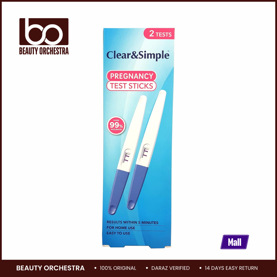 Picture of Clear & Simple Pregnancy Test Sticks 2 Tests
