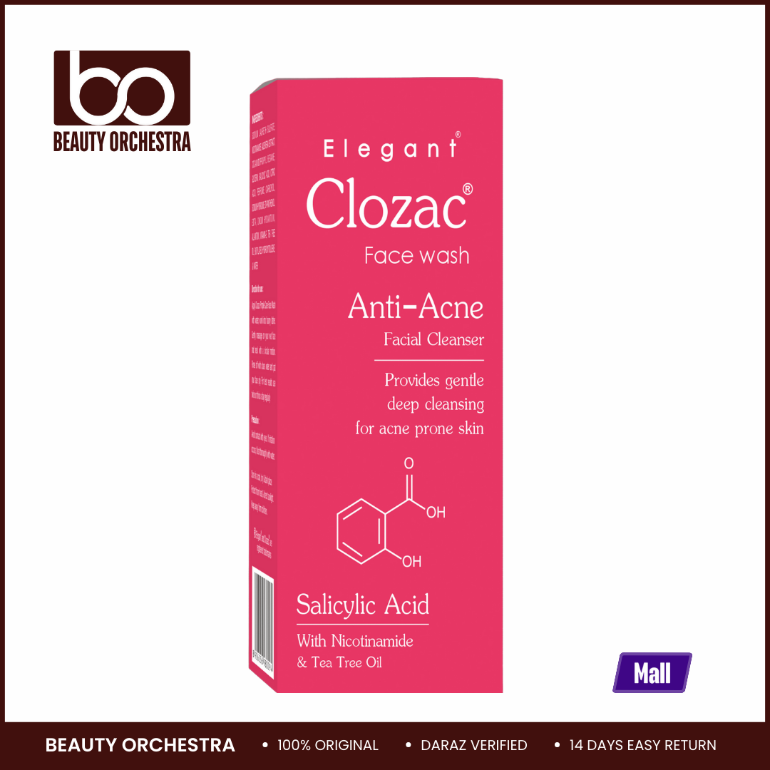 Picture of Clozac Anti-Acne Facial Cleanser Face Wash - 60ml