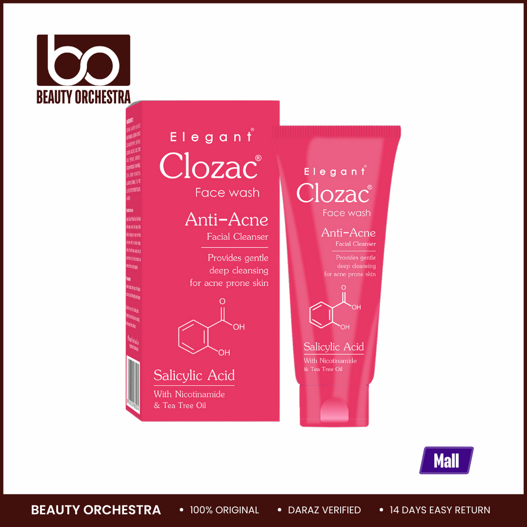 Picture of Clozac Anti-Acne Facial Cleanser Face Wash - 60ml