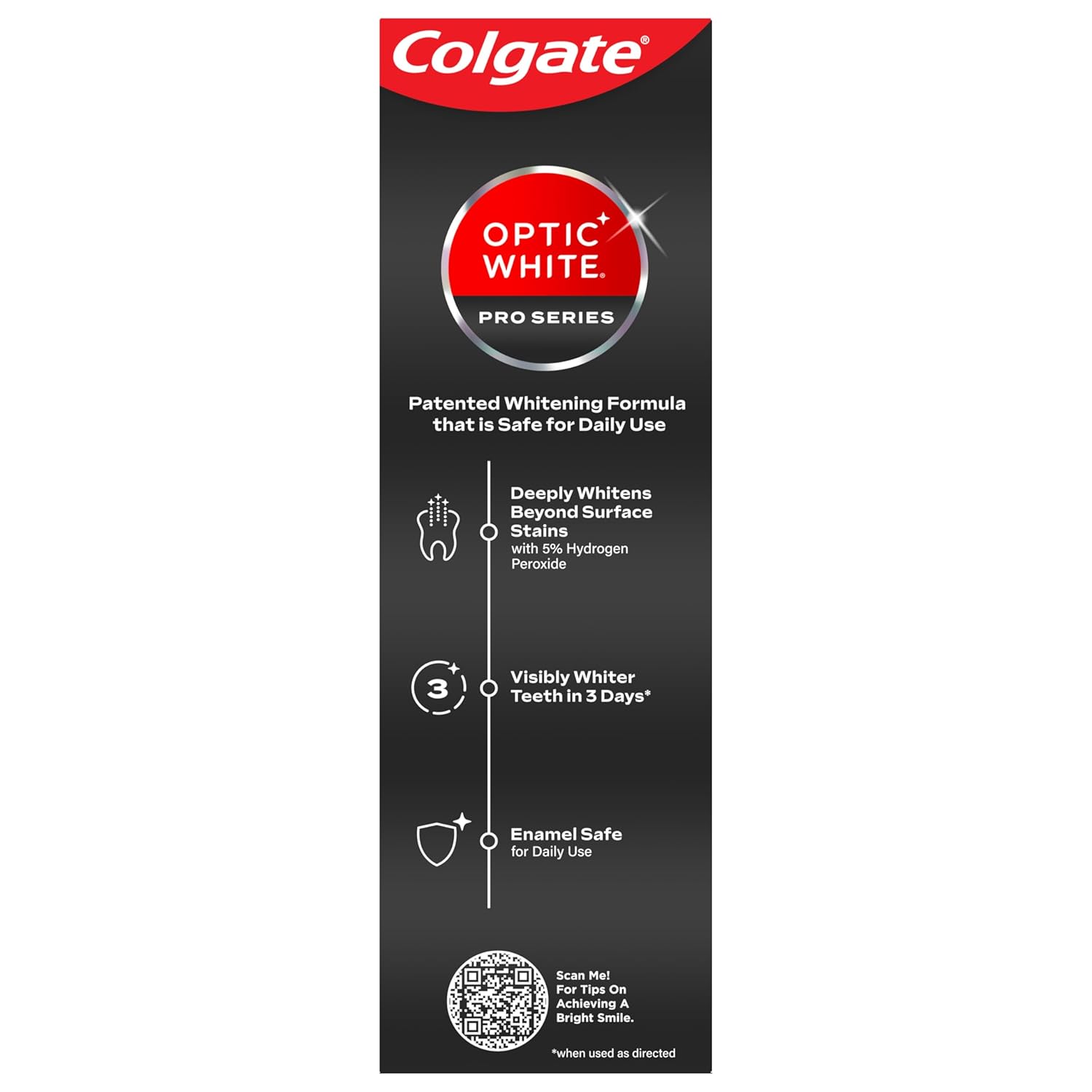 Picture of Colgate Optic White Pro Series Whitening Toothpaste - 3oz, 85 g (USA)