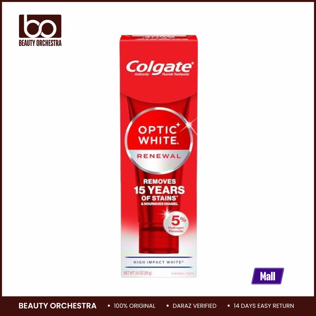 Picture of Colgate Optic White Renewal High Impact White Toothpaste, 3.0 oz/85 g (USA)