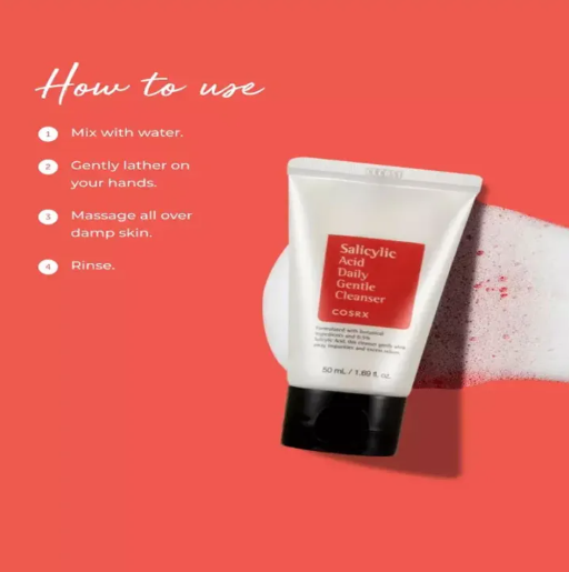 Picture of COSRX Salicylic Acid Daily Gentle Cleanser 50ml