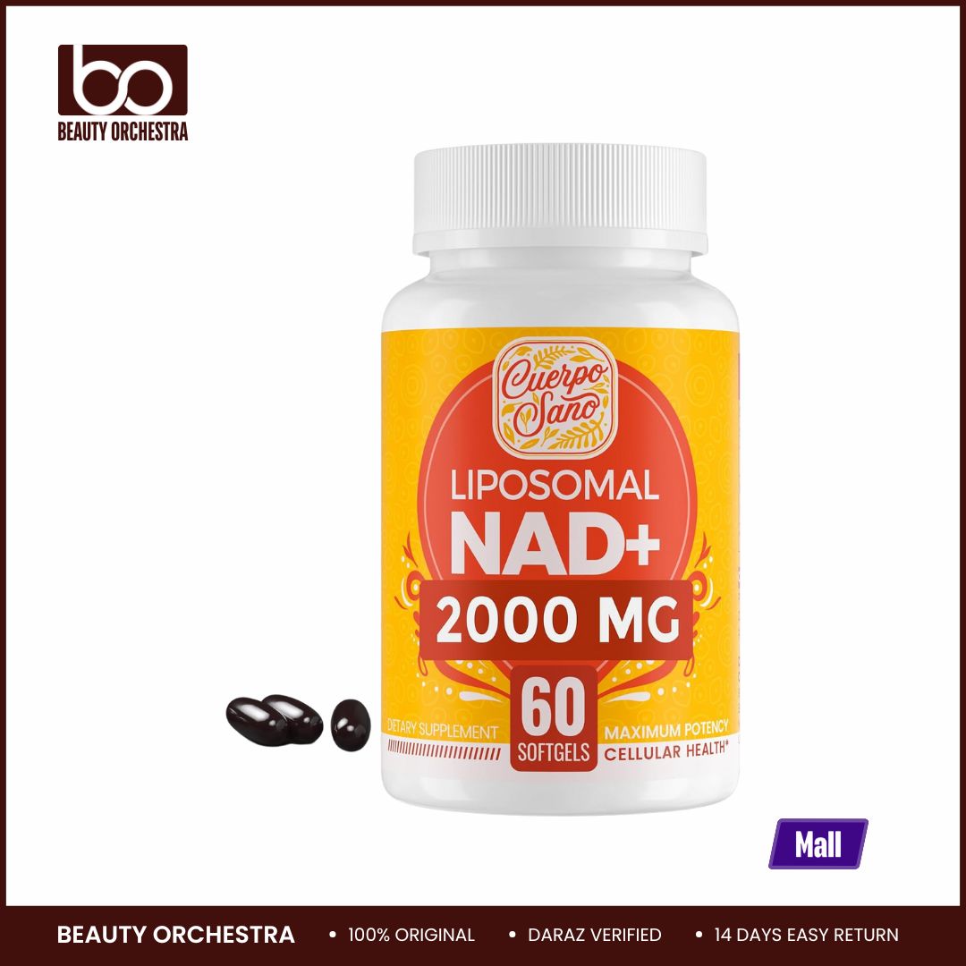 Picture of Cuerpo Sano Liposomal NAD+ 2000 MG 60 softgels