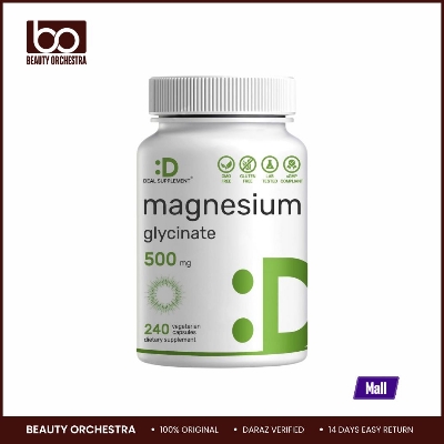 Picture of DEAL SUPPLEMENT Magnesium Glycinate 500mg 240 Veggie Capsules