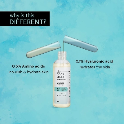 Picture of Deconstruct Hyaluronic Acid Hydrating Facewash for Dry Skin 100ml