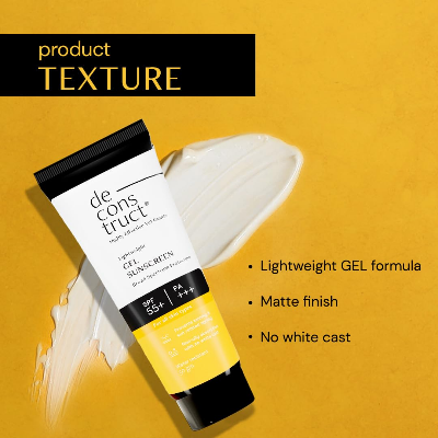 Picture of Deconstruct Lightweight Gel Sunscreen SPF 55+ - 50g