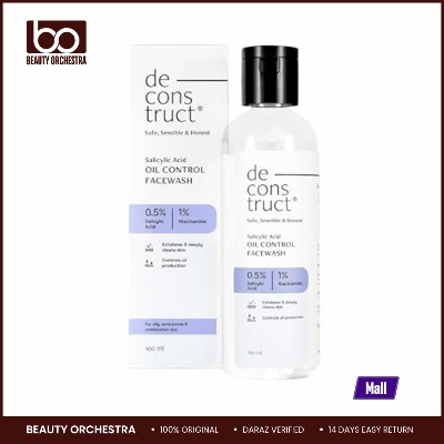 Picture of Deconstruct Oil Control Face Wash 0.5% Salicylic Acid + 1% - 100ml