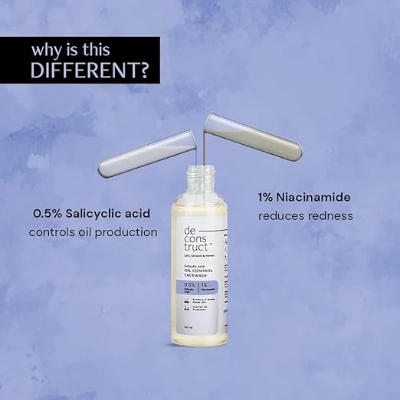 Picture of Deconstruct Oil Control Face Wash 0.5% Salicylic Acid + 1% - 100ml