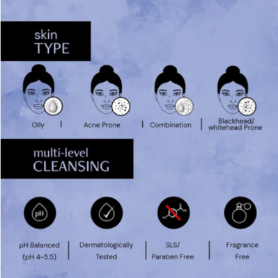 Picture of Deconstruct Salicylic Acid Oil Control Face Wash 0.5 Percent Salicylic Acid plus 1 percent Niacinamide 100 ml