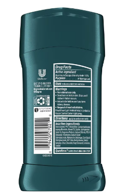 Picture of Degree Men Advanced 72H Body Heat Activated Sport Defense Antiperspirant Deodorant 2.7 oz - 76 g