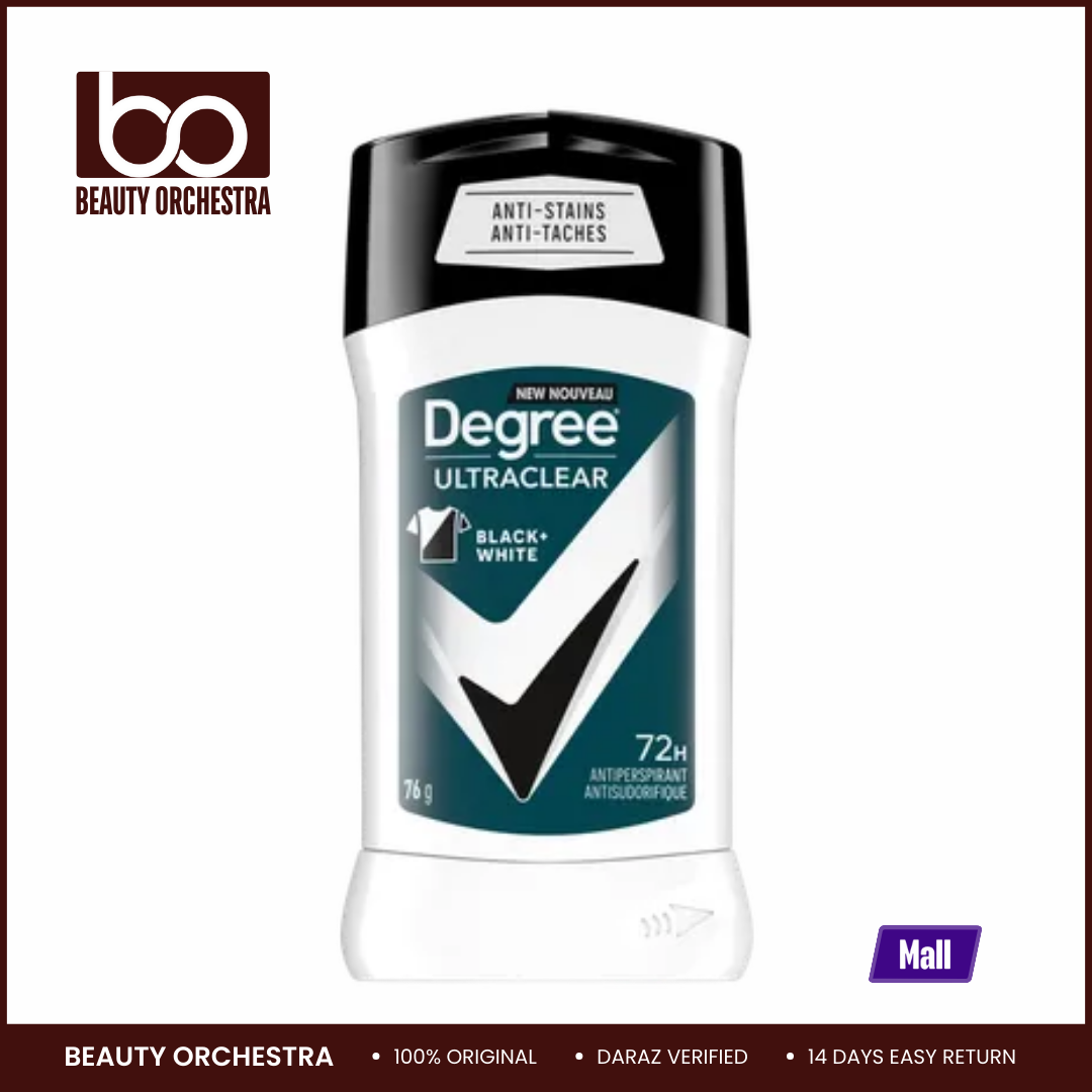 Picture of Degree Men Ultraclear Black + White 72H Antiperspirant Deodorant Stick - 76g