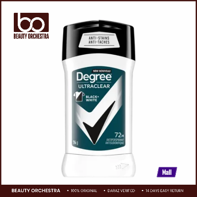 Picture of Degree Men Ultraclear Black + White 72H Antiperspirant Deodorant Stick - 76g