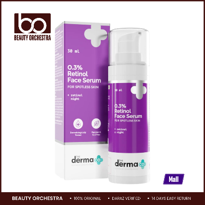 Picture of Derma Co Retinol Serum 0.3% Strength 30 Ml Bottles Anti-Aging Skin Care Vitamin a Oil for Wrinkle Reduction And Fine Line Prevention