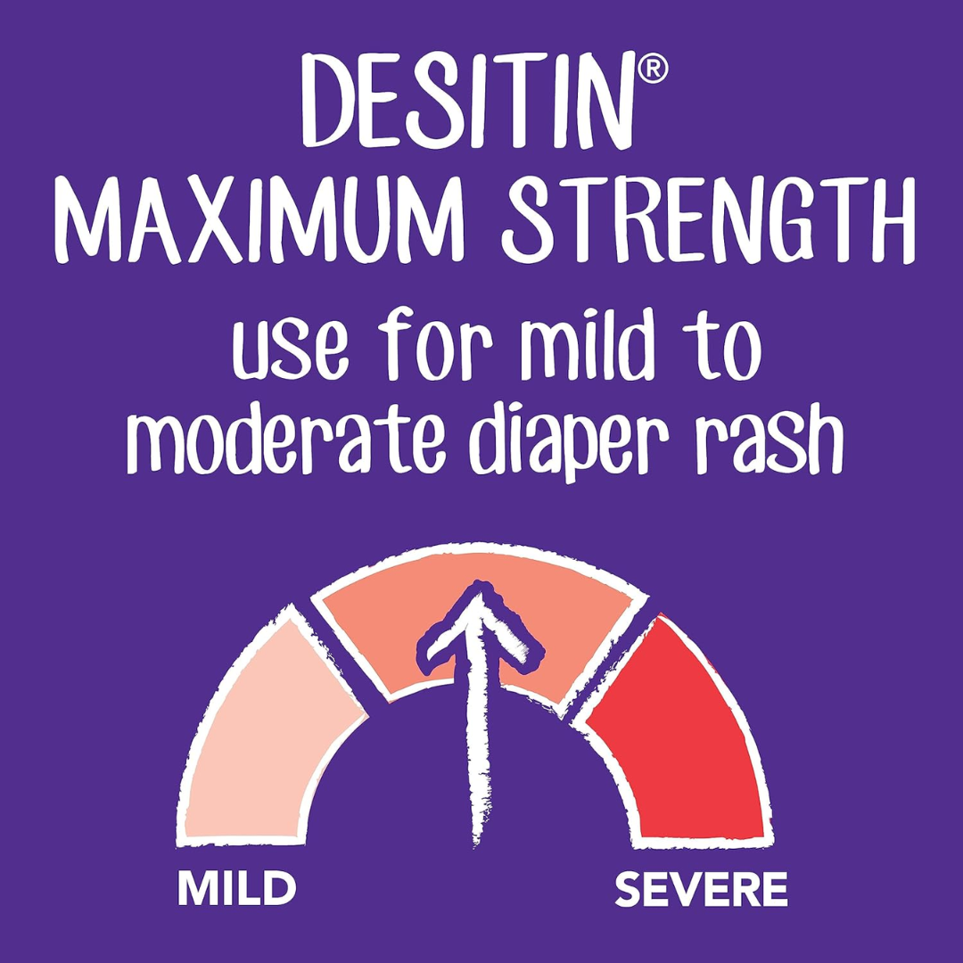 Picture of Desitin Maximum Strength Baby Diaper Rash Cream - 136g