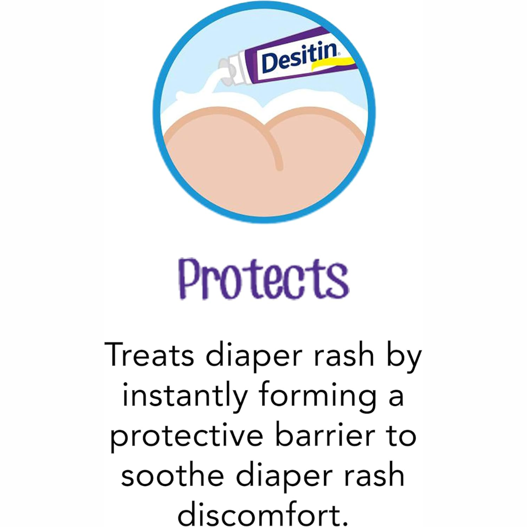 Picture of Desitin Maximum Strength Baby Diaper Rash Cream - 136g