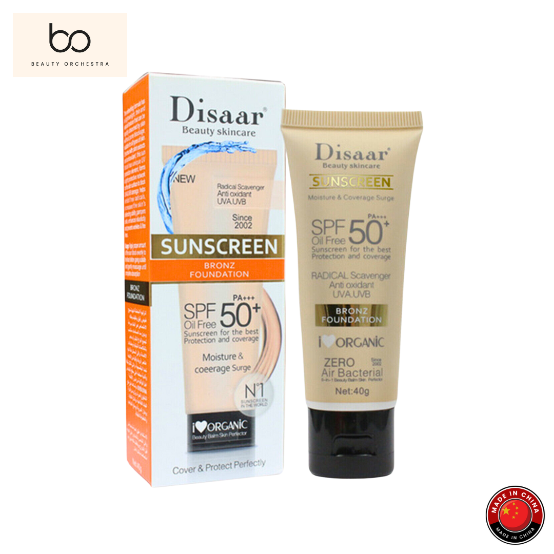 Picture of DISAAR Sunscreen Bronz Foundation SPF 50+ PA+++ - 40g