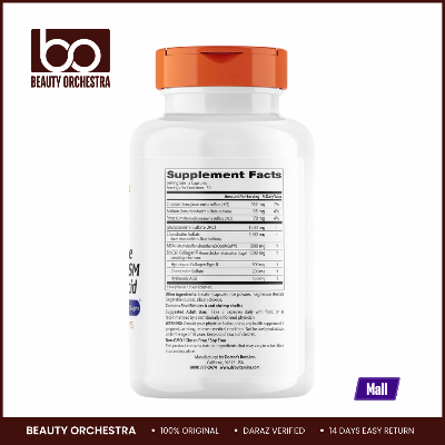 Picture of Doctor's Best Glucosamine Chondroitin MSM + Hyaluronic Acid - 150 Veggie Capsules