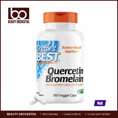 Picture of Doctor's Best Quercetin Bromelain - 180 Veggie Capsules