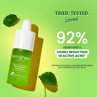 Picture of Dot & Key 2% Salicylic Acid + Cica (Centella) Anti Acne Serum with Zinc Salicylic for Acne and Dark Spots 30 ml
