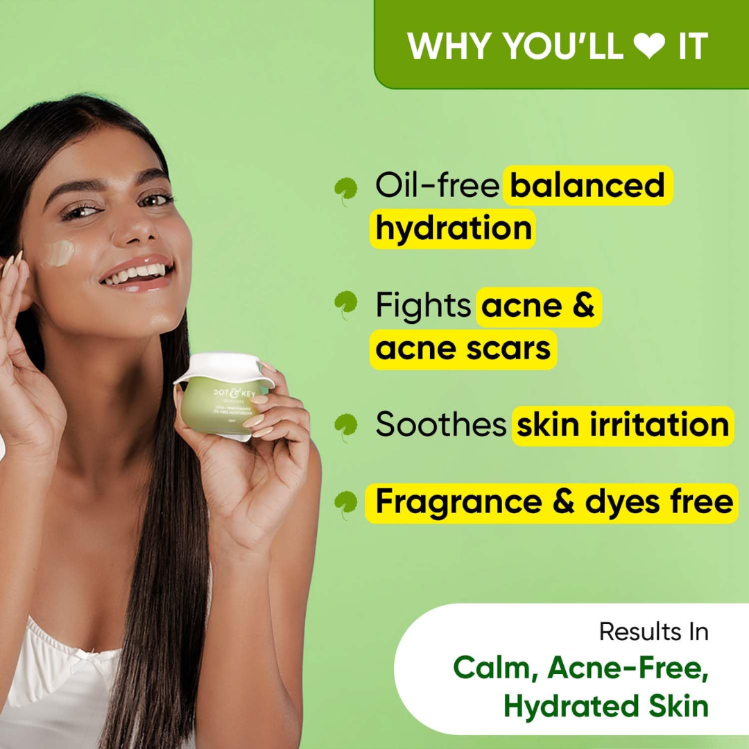 Picture of Dot & Key Cica + Niacinamide Oil Free Moisturizer - 15ml