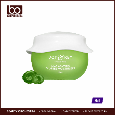 Picture of Dot & Key CICA Calming Skin Renewing Night Gel For Oily, Acne Prone And Sensitive Skin Night Cream with Niacinamide Green Tea & Hyaluronic 25ml