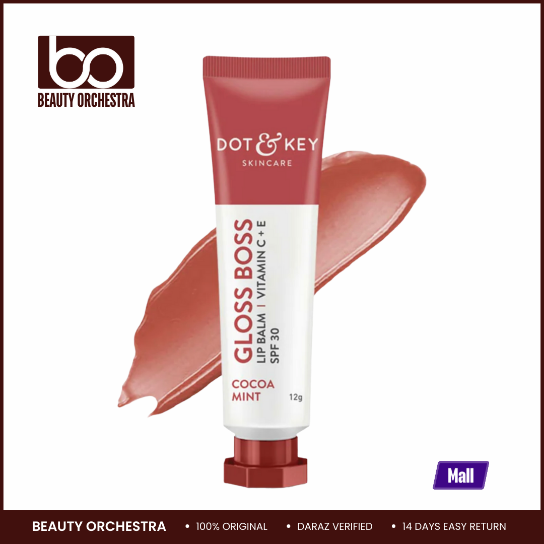 Picture of Dot & Key Cocoa Mint Lip Balm SPF30 with Vitamin C & E - 12g