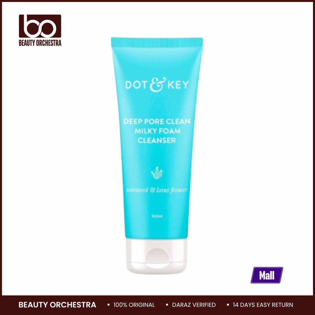 Picture of Dot & Key Deep Pore Clean Milky Foam Cleanser - 100 ml