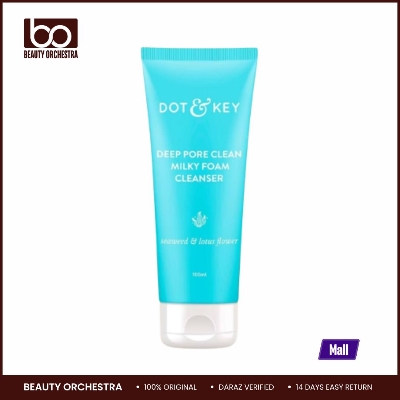 Picture of Dot & Key Deep Pore Clean Milky Foam Cleanser - 100 ml