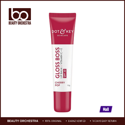 Picture of Dot & Key Gloss Boss Lip Balm Vitamin C + E (Cherry Pop) – 12g