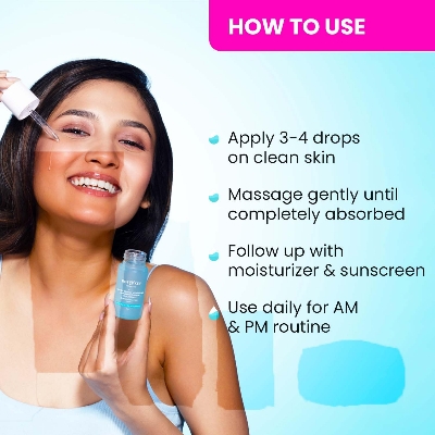 Picture of Dot & Key Hydrating Hyaluronic Acid Serum with Vitamin C + E For Plump Glowing Skin 30ml