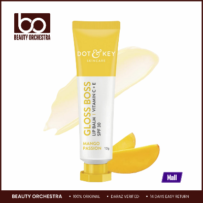 Picture of Dot & Key Mango Passion Lip Balm SPF30 with Vitamin C & E - 12g