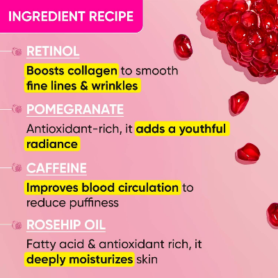 Picture of Dot & Key Pomegranate Retinol + Caffeine Eye Cream - 20ml