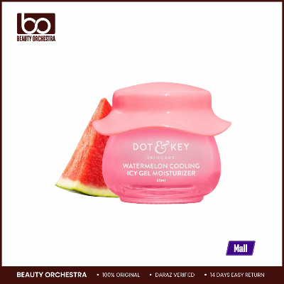 Picture of Dot & Key Watermelon Cooling Icy Gel Moisturizer Instantly Cools Skin, Hyaluronic & Niacinamide Controls Excess Oil, Boosts Radianc 60g