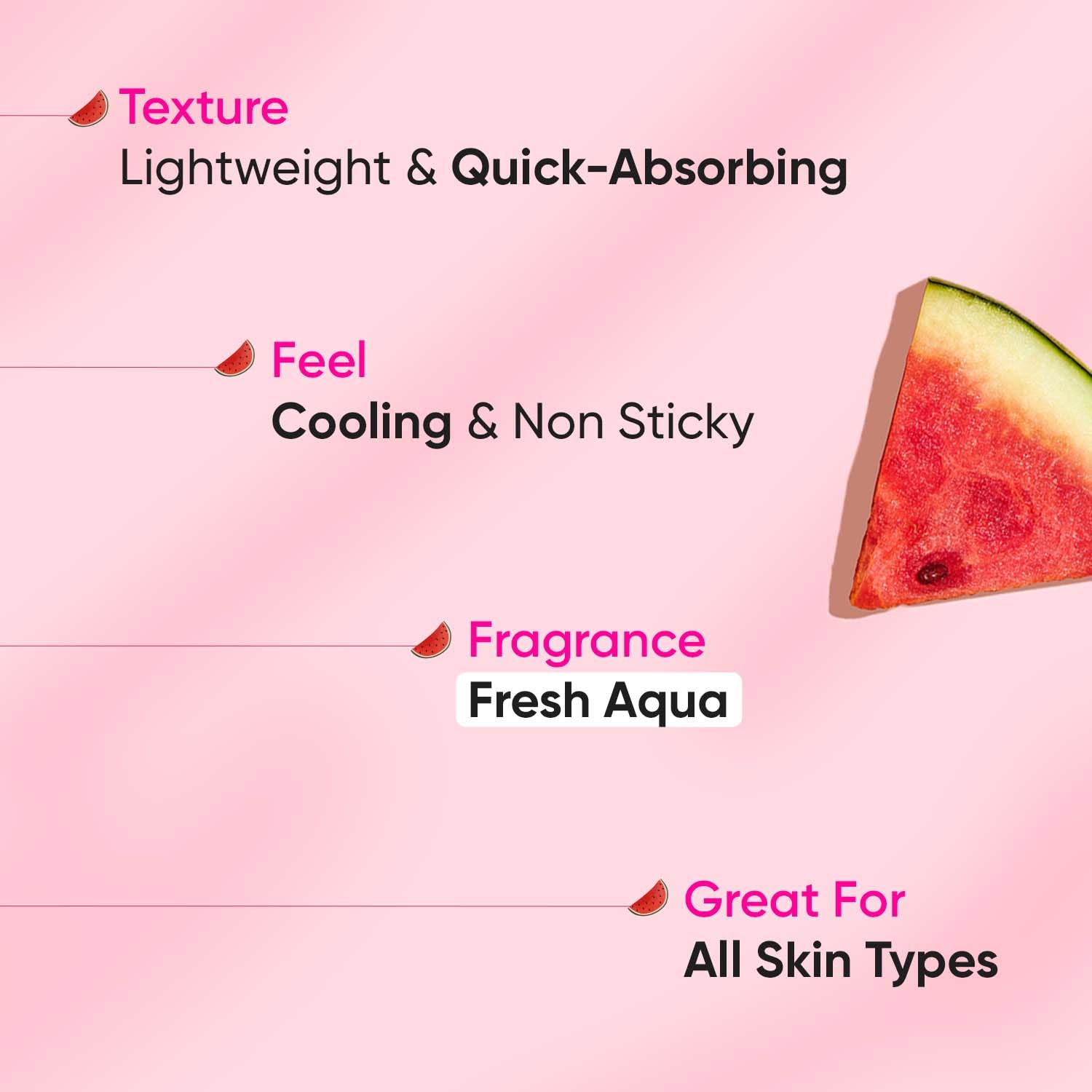 Picture of Dot & Key Watermelon Cooling Underarm Roll-on Odour & Sweat Controls 4% AHA + BHA Fresh Aqua Fragrance Gently Exfoliates & Smooths Skin for Men & Women 50ml