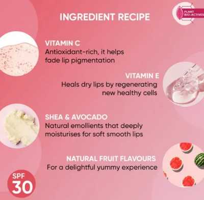 Picture of Dot & Key Watermelon Rush Lip Balm SPF30 with Vitamin C & E - 12g