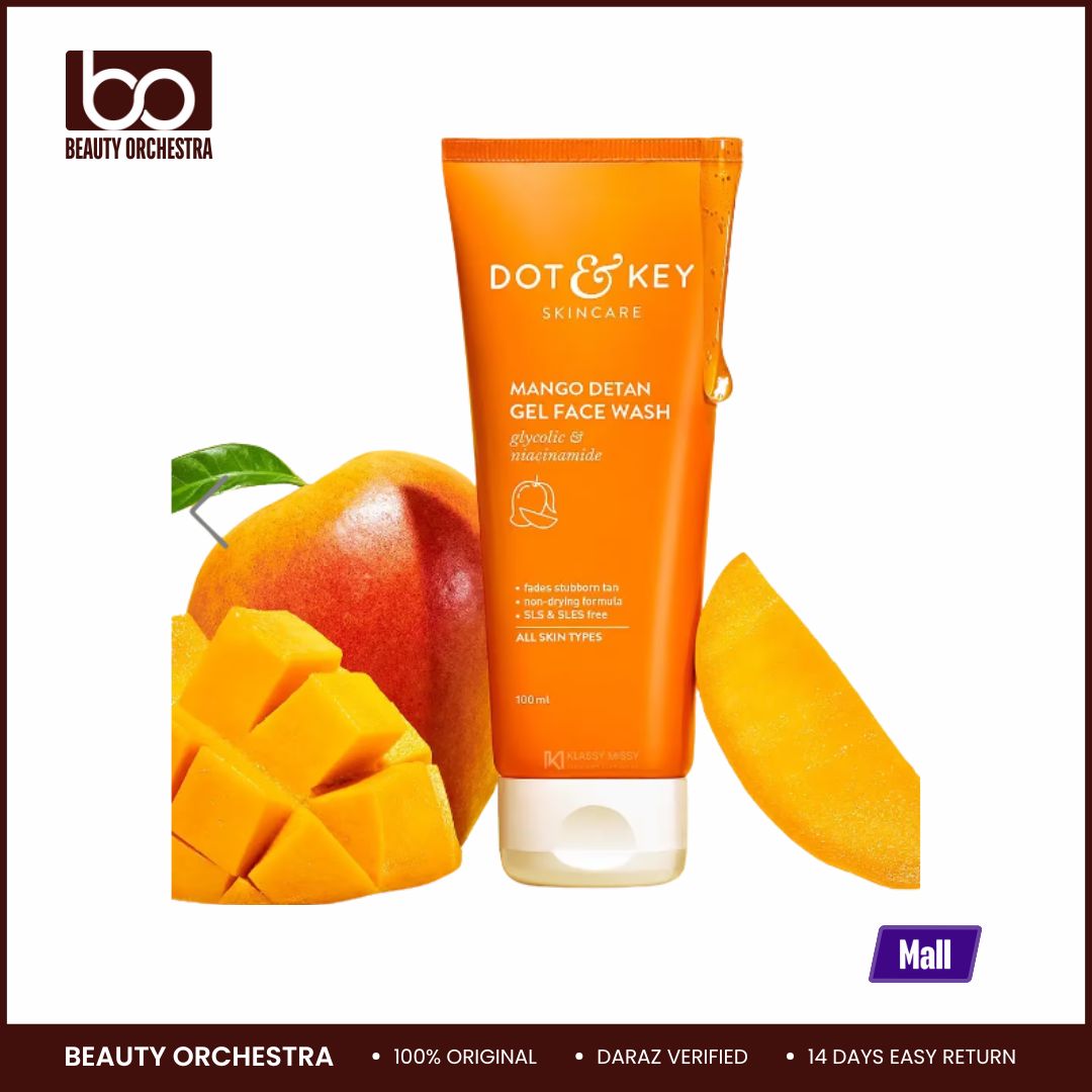 Picture of Dot and Key Mango Detan Gel Face Wash 100ml