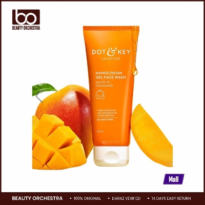 Picture of Dot and Key Mango Detan Gel Face Wash 100ml