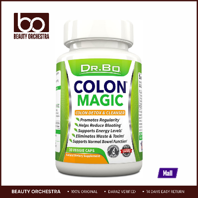 Picture of Dr Bo Colon Magic Colon Detox & Cleanser - 30 Veggie Caps