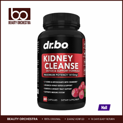 Picture of Dr Bo Kidney Cleanse Detox & Support Supplement - 60 Capsules