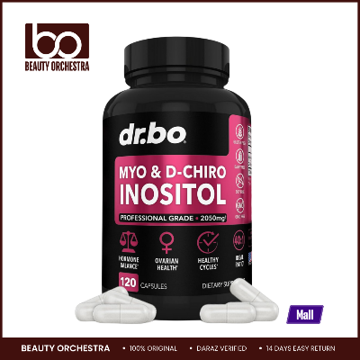 Picture of DR BO Myo-Inositol & D-Chiro Inositol - 120 Capsules