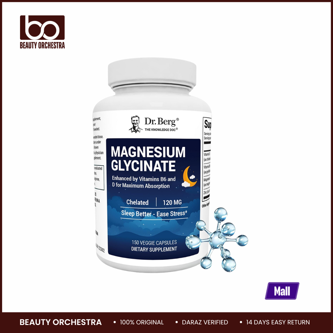 Picture of Dr. Berg Magnesium Glycinate 150 Capsules