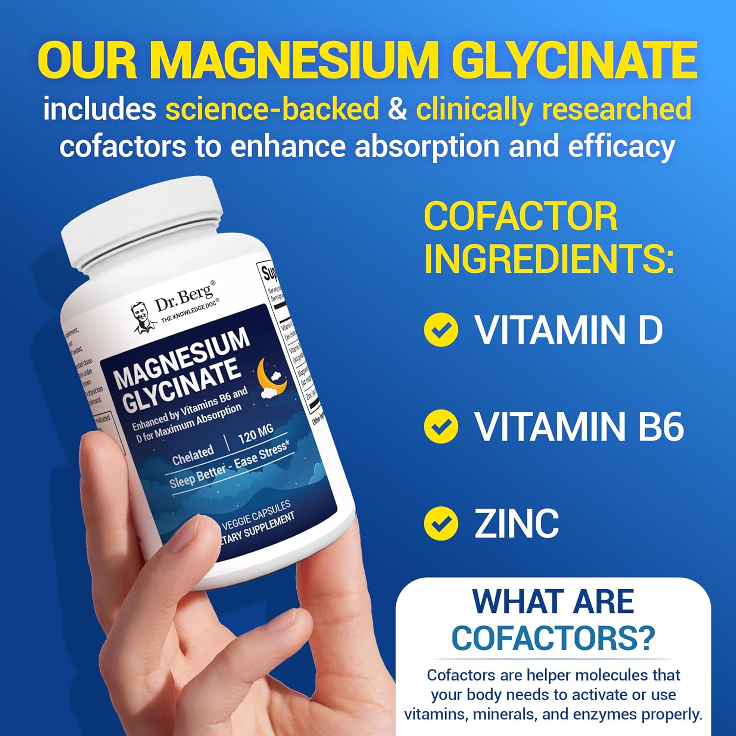 Picture of Dr. Berg Magnesium Glycinate 150 Capsules