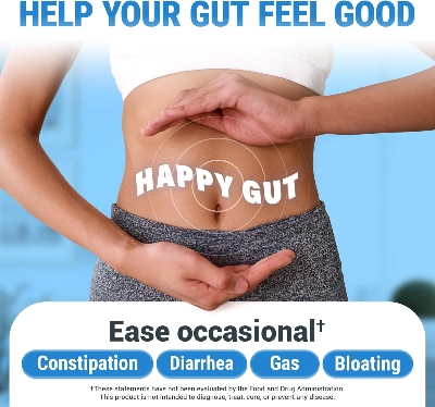 Picture of Dr. Berg Probiotic 60 Billion CFUs - Helps Ease Occasional Constipation, Diarrhea, Gas & Bloating 30 Probiotic Capsules