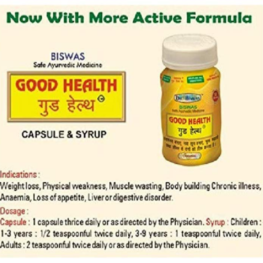 Picture of Dr. Biswas Good Health Capsules - 50 Count