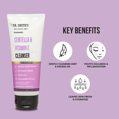 Picture of Dr. Sheth's Centella & Vitamin E Cleanser - 100ml