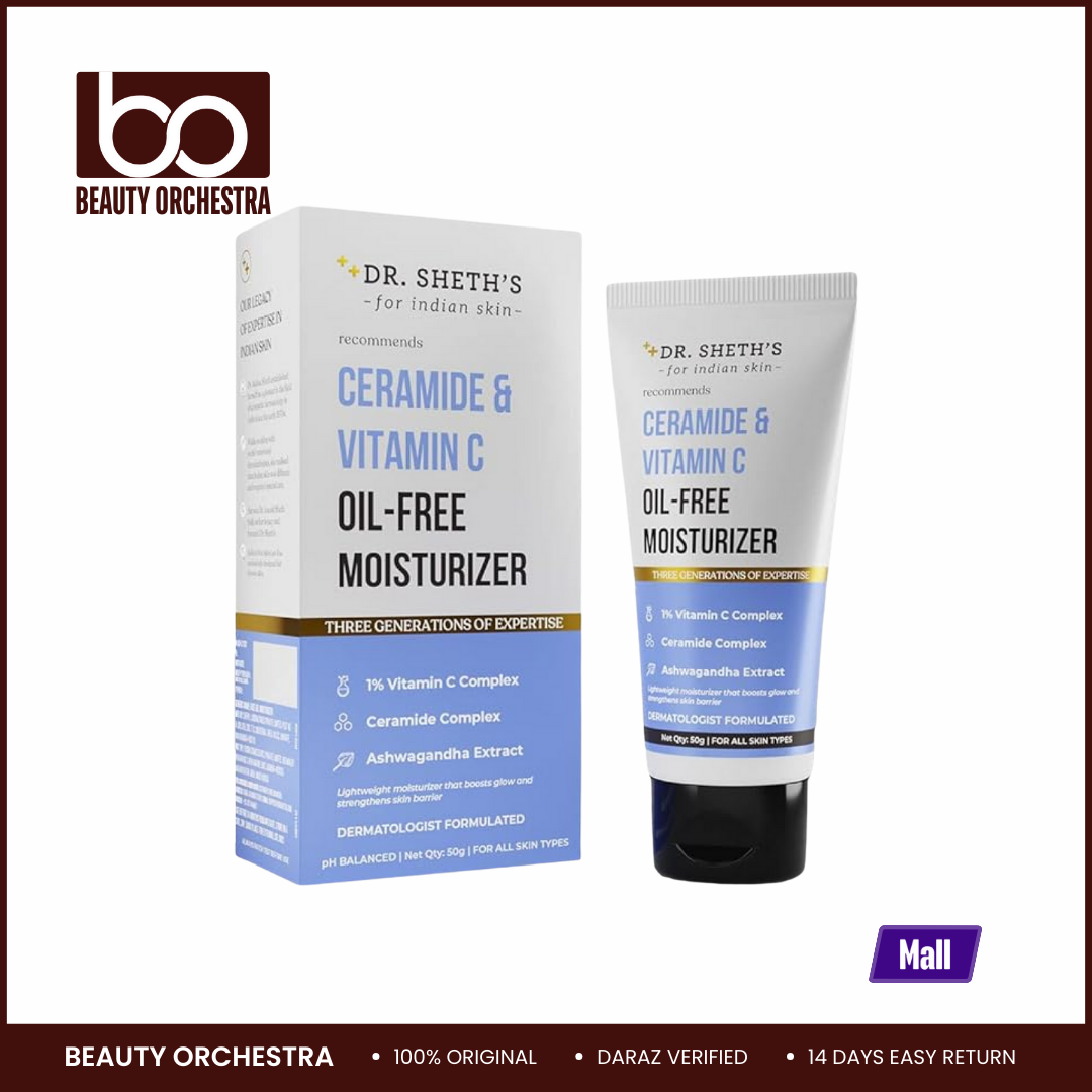 Picture of Dr. Sheth's Ceramide & Vitamin C Oil-Free Moisturizer - 50g