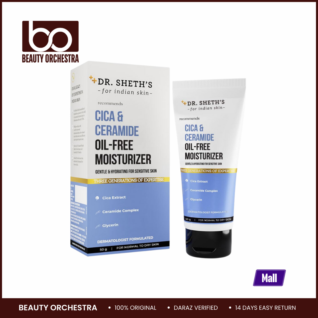 Picture of Dr. Sheth's Cica & Ceramide Oil-Free Moisturizer - 50g