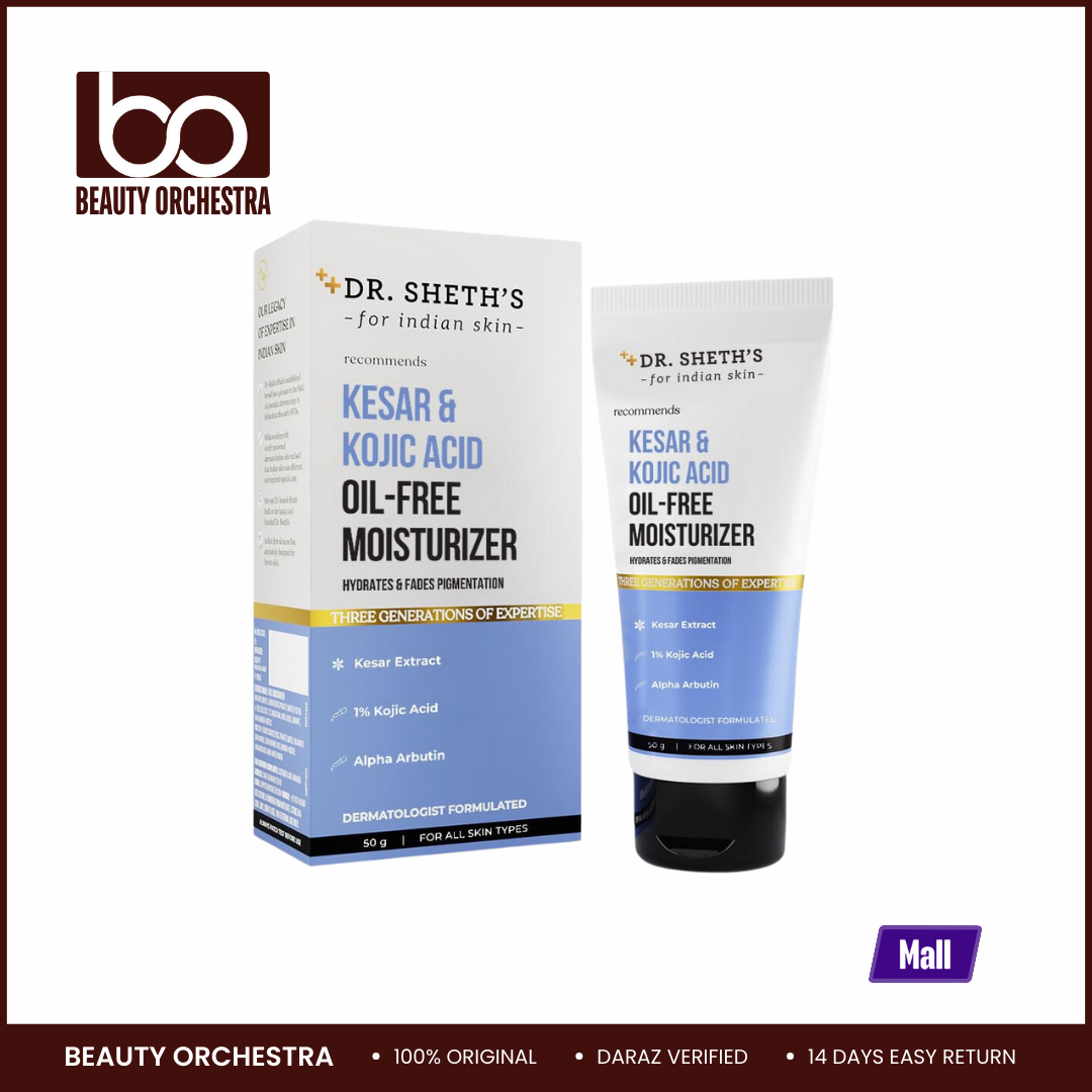 Picture of Dr. Sheth's Kesar & Kojic Acid Oil-Free Moisturizer - 50g